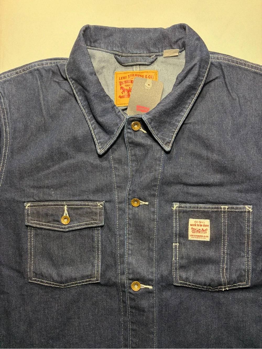 Levis straight cut